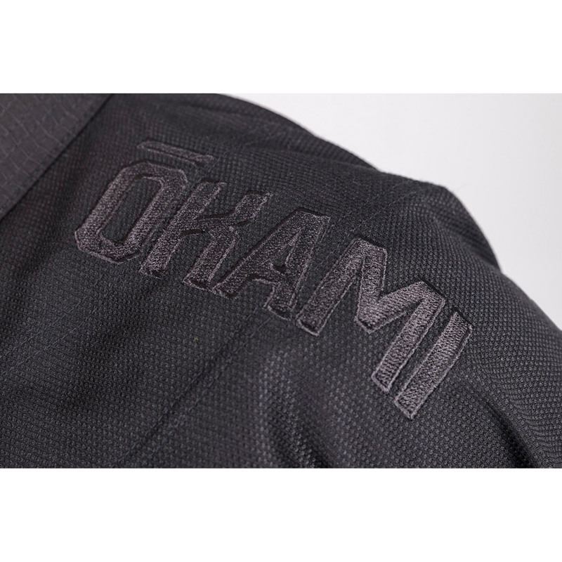 okami spirit v2 BJJ Gi-black